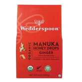 Organic Manuka Honey Drops - Ginger with Echinacea