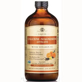 Liquid Calcium Magnesium Citrate with Vitamin D3 - Orange-Vanilla
