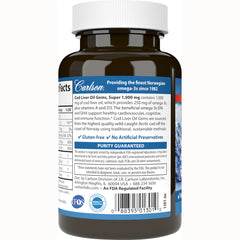 Wild Norwegian Cod Liver Oil Gems