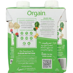Organic Nutrition Grass-Fed Protein Shake - Creamy Chocolate Fudge
