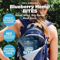 Superfood+ Blueberry Hemp Bites