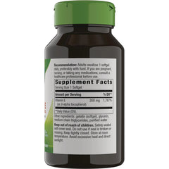 Vitamin E D-Alpha Tocopherol