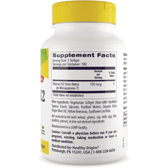 Natural Vitamin K2 as MK-7