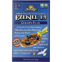 Sprouted Crunchy Cereal Ezekiel 4:9 - Golden Flax
