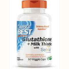 Glutathione + Milk Thistle with Setria