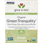 Organic Green Tranquility Tea - Decaffeinated