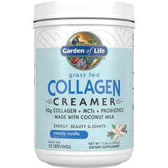 Grass Fed Collagen Creamer - Creamy Vanilla