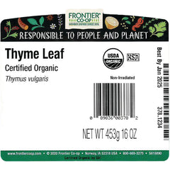 Organic Thyme Leaf