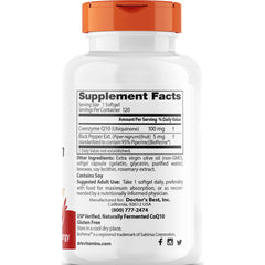 High Absorption CoQ10 with BioPerine
