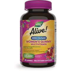 Alive! Zero Sugar Women's Gummy Multivitamin - Strawberry