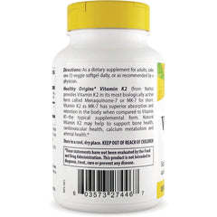 Natural Vitamin K2 as MK-7