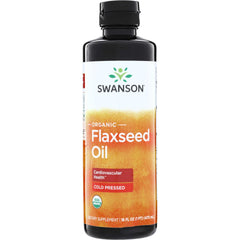 Organic Flaxseed Oil - Cold Pressed