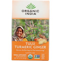 Tulsi Turmeric Ginger Tea