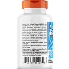 Natural Vitamin K2 MK-7 with MenaQ7