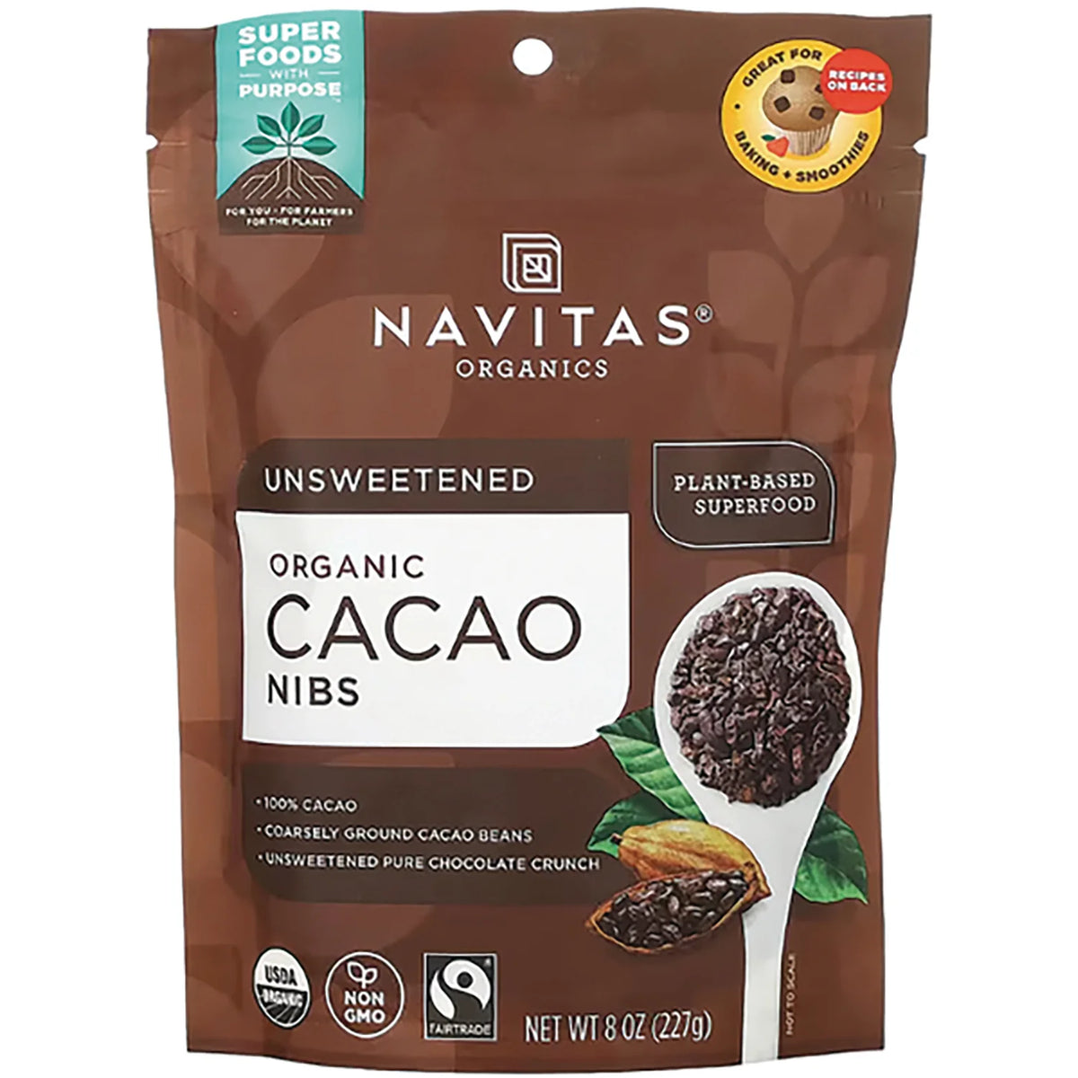 Organic Cacao Nibs - Unsweetened
