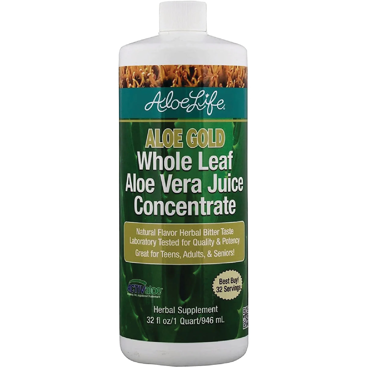 Aloe Gold Whole Leaf Aloe Vera Juice Concentrate
