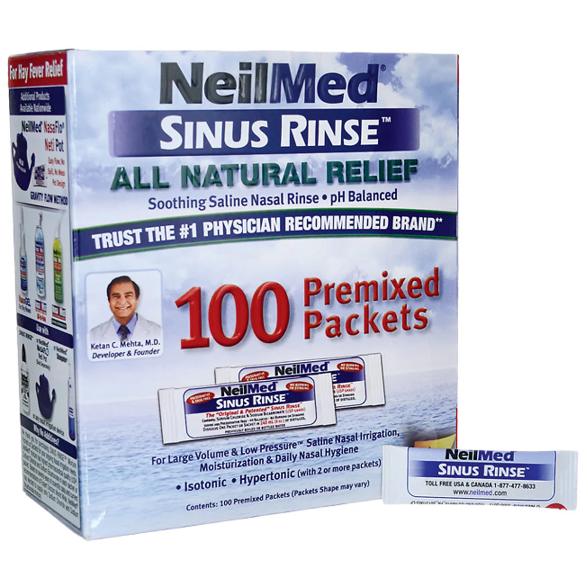 Sinus Rinse Premixed Packets