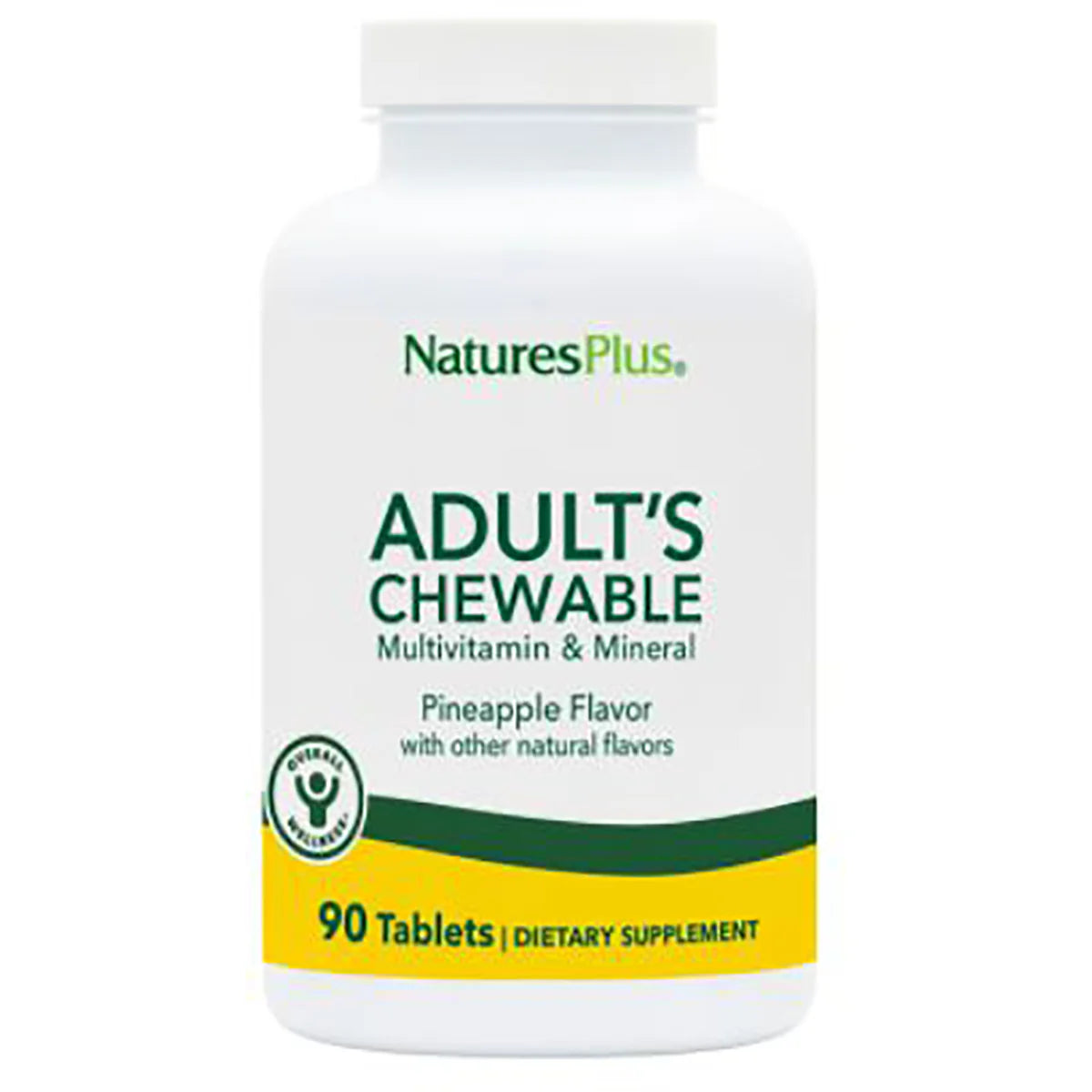 Adult's Chewable Multi-Vitamin and Mineral - Pineapple
