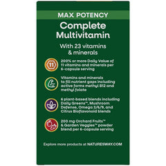 Alive! Max 6 Potency Adult Complete Multivitamin