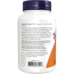 Double Strength Hyaluronic Acid