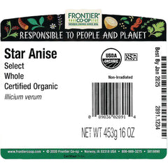 Organic Whole Star Anise