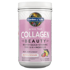 Grass Fed Collagen Beauty - Strawberry Lemonade