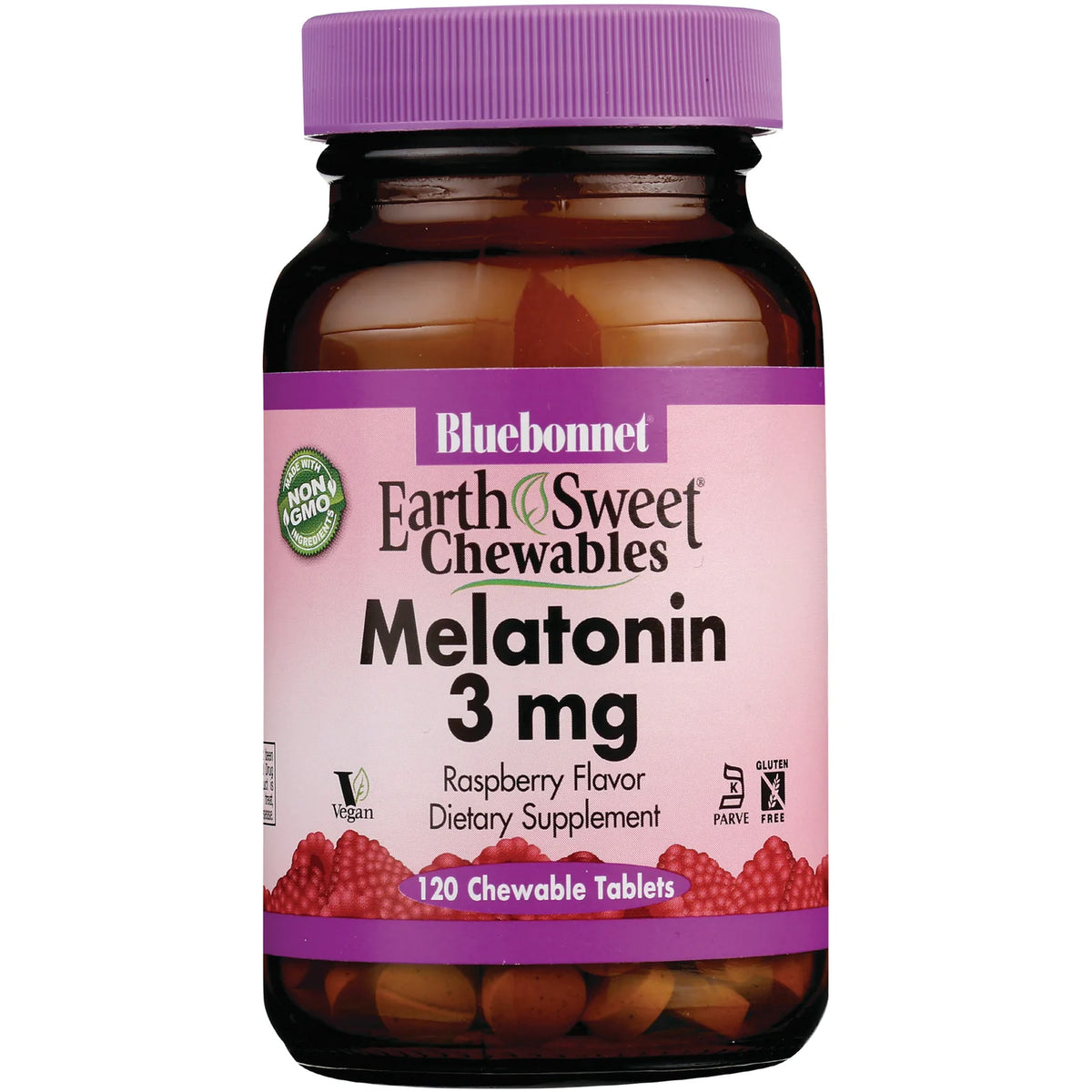 EarthSweet Chewables Melatonin - Raspberry