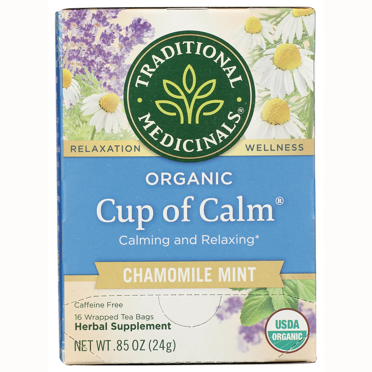 Organic Cup of Calm Tea - Chamomile Mint