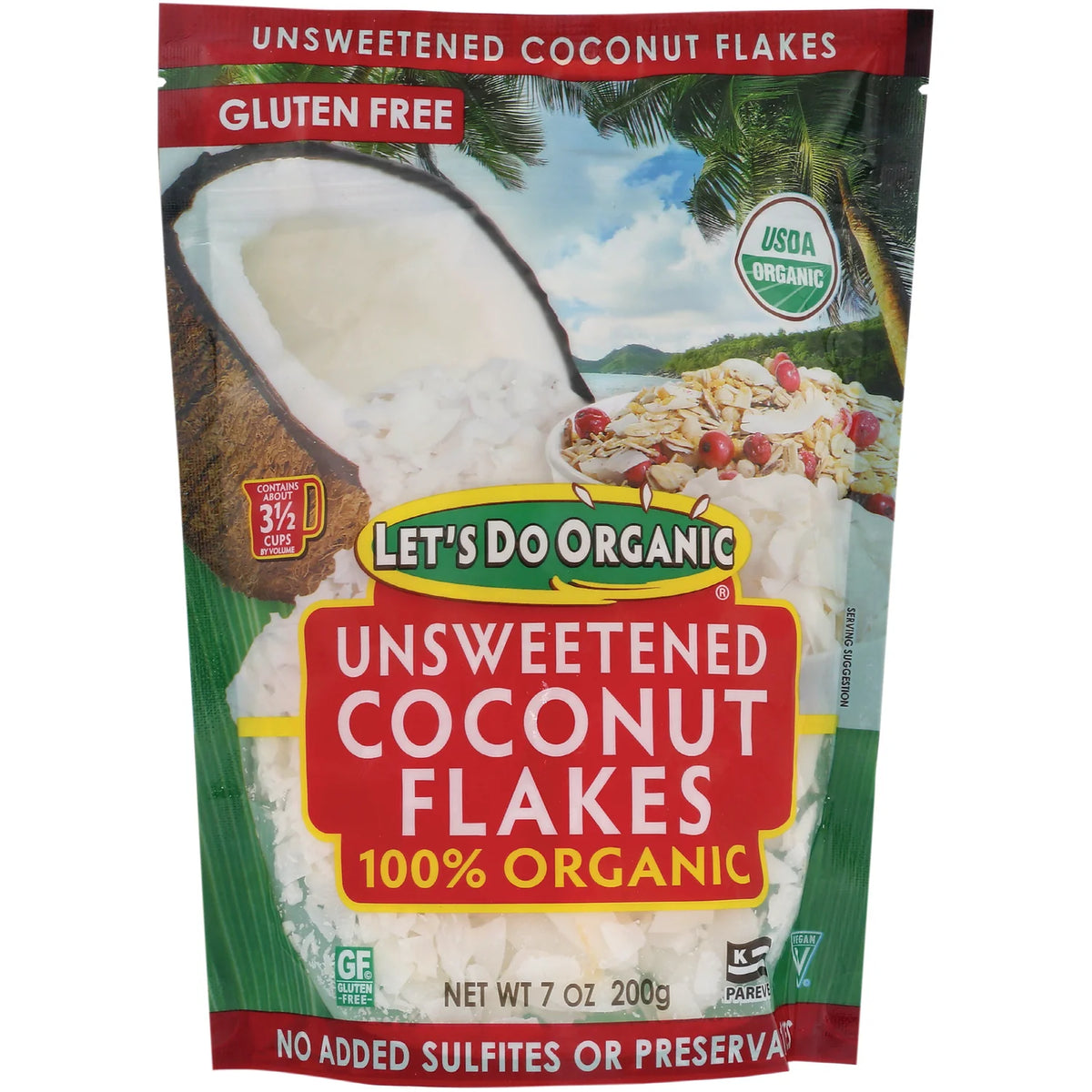 Unsweetened Coconut Flakes - 100% Organic