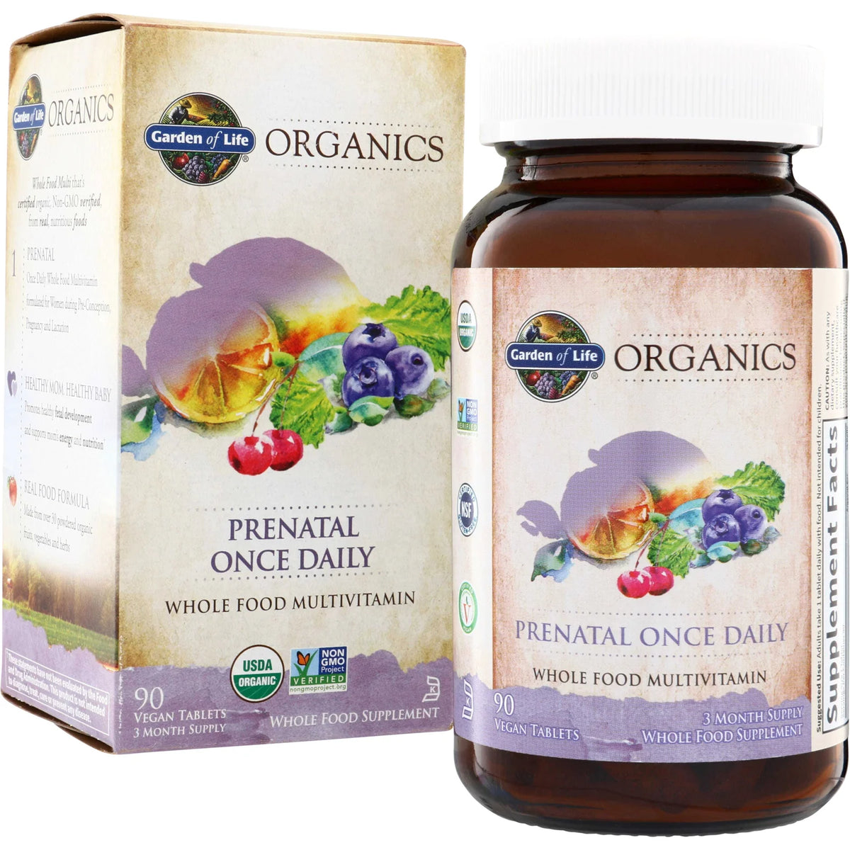 Organics Prenatal Once Daily