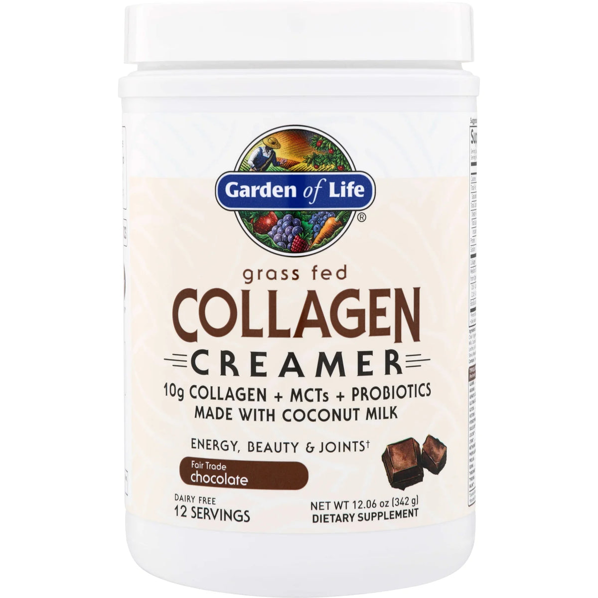Grass Fed Collagen Creamer - Chocolate