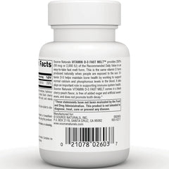 Vitamin D-3 Fast Melt