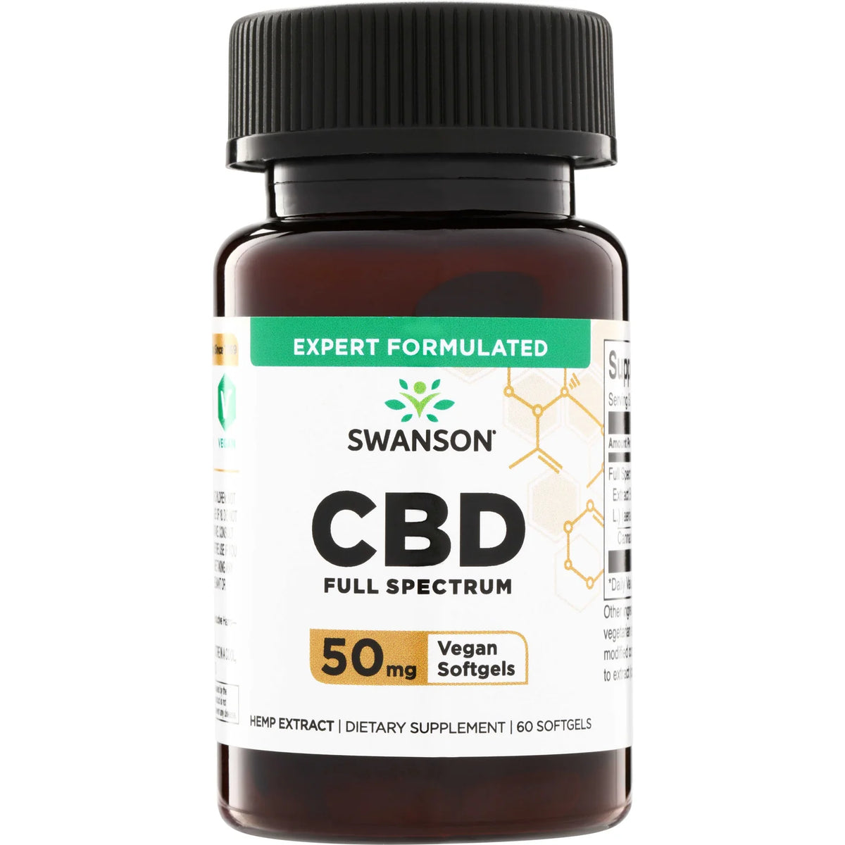 CBD Full Spectrum - Vegan Softgels
