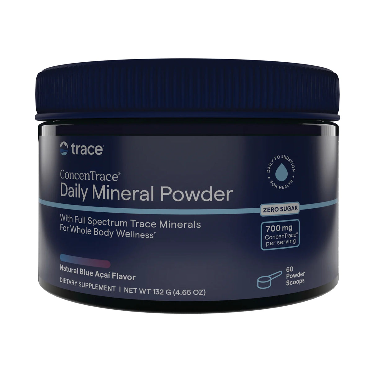 ConcenTrace Daily Mineral Powder - Blue Acai