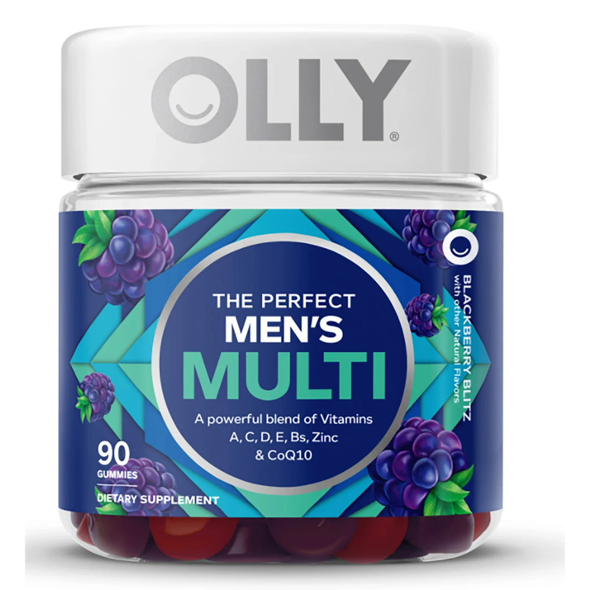 The Perfect Men's Multi Gummies - Blackberry Blitz
