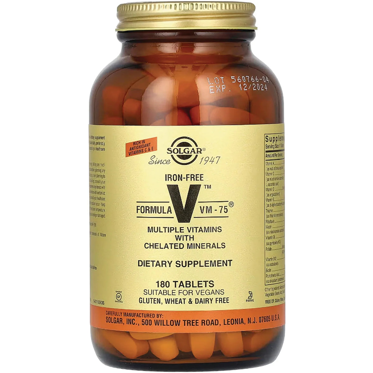 Formula VM-75 Iron-Free