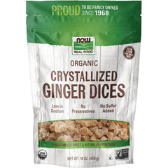 Organic Crystallized Ginger Dices