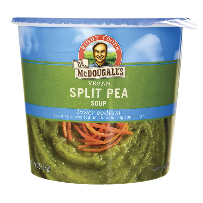 Vegan Split Pea Soup Lower Sodium