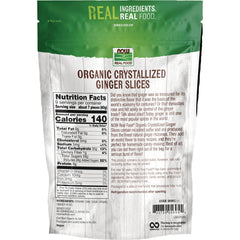 Organic Crystallized Ginger Slices