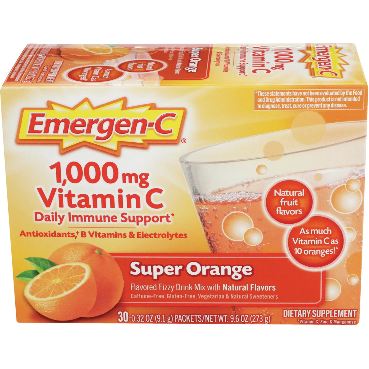 Emergen-C Vitamin C - Super Orange