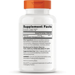 Natural Vitamin K2 MK-7 with MenaQ7