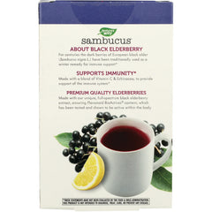 Sambucus Standardized Elderberry Hot Drink Mix - Honey Lemon-Berry