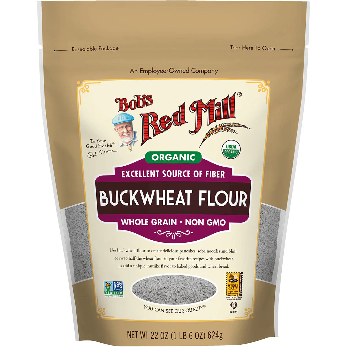 Organic Buckwheat Flour