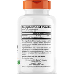 Natural Vitamin K2 MK-7 with MenaQ7