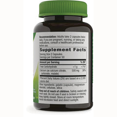 Calcium Citrate, Carbonate & Malate