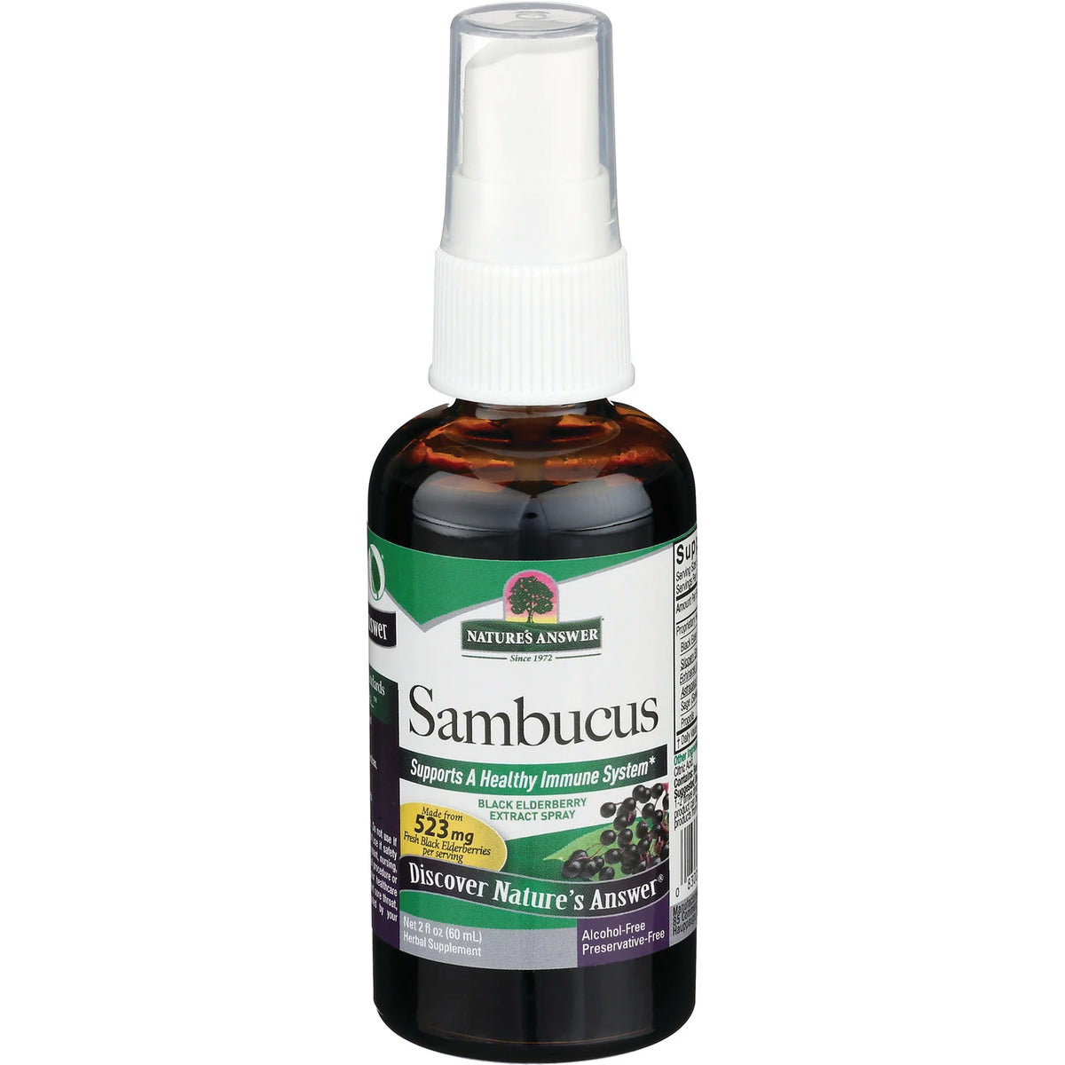 Sambucus Black Elderberry Extract Spray