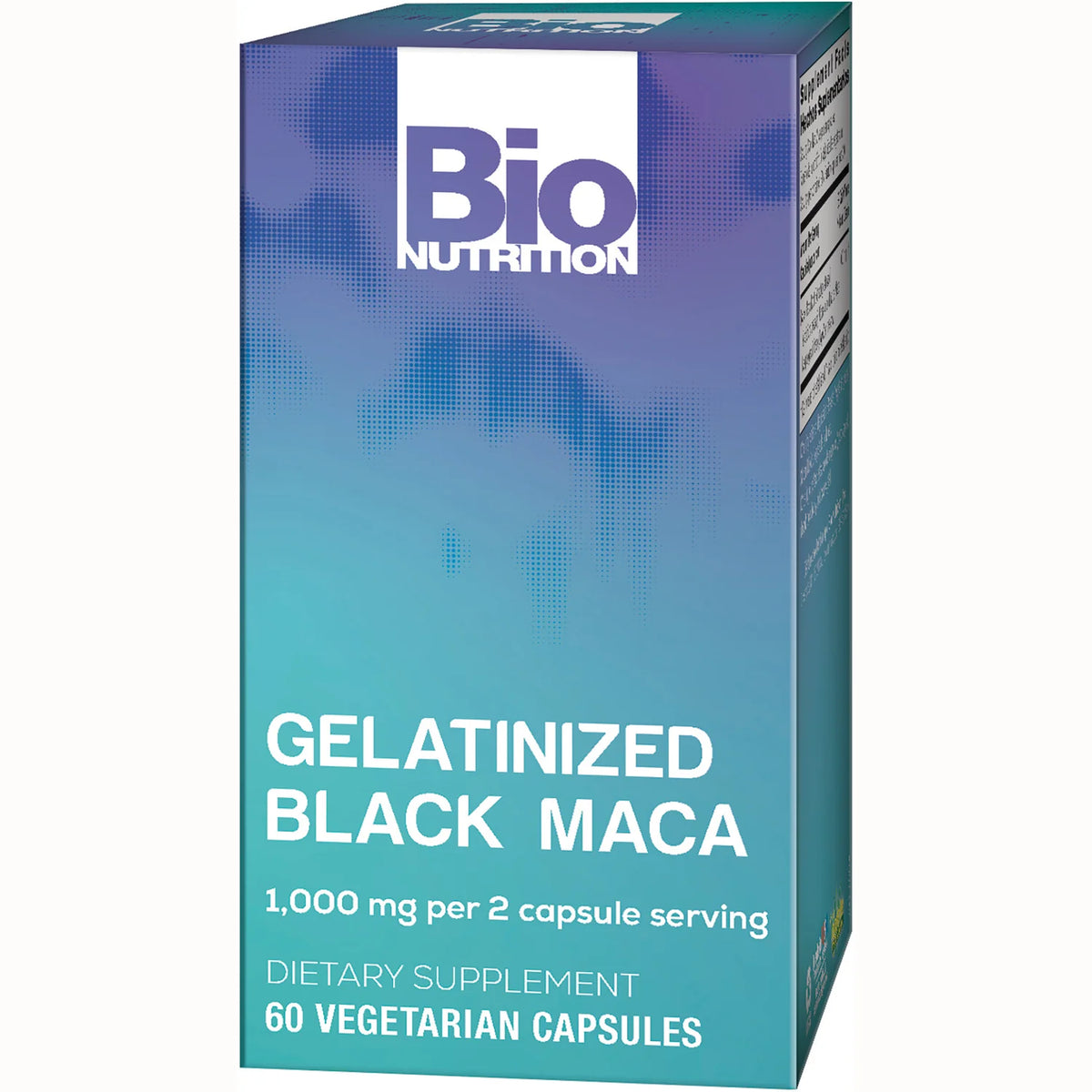 Gelatinized Black Maca