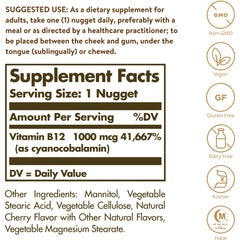 Sublingual Vitamin B 12