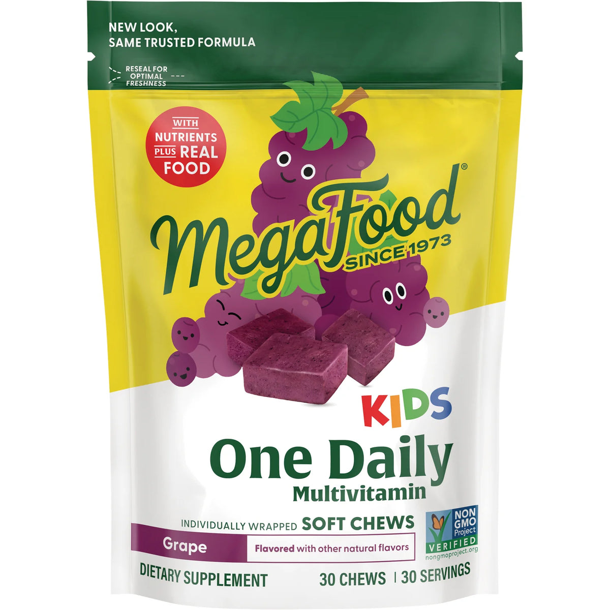 Kids One Daily Multivitamin Soft Chews - Grape