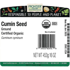 Organic Ground Cumin Seed